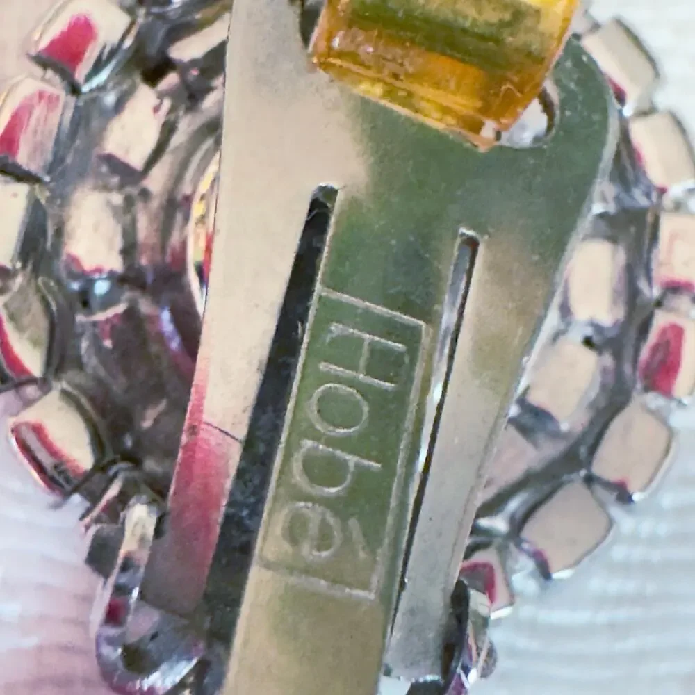 Hobé vintage crystal